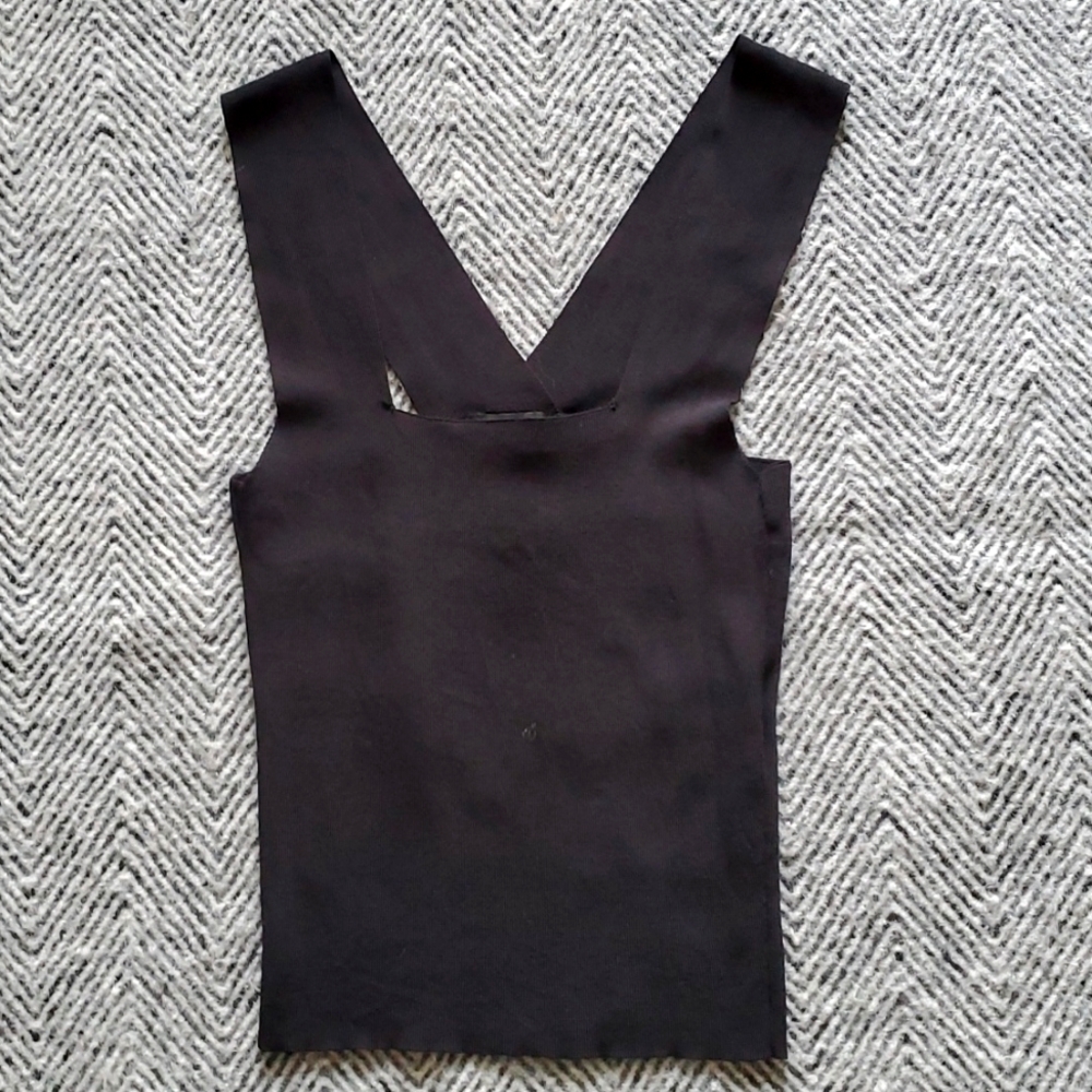 Icône Knit Cross-Back Camisole